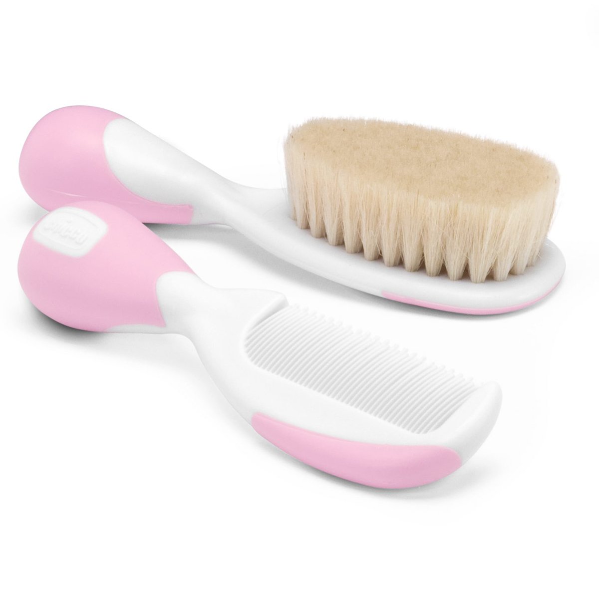 Brush And Comb (Light Blue)-Pink